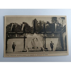 POHLEDNICE LVOV MAUZOLEUM OBRÁNCŮ LVOVA, 1939