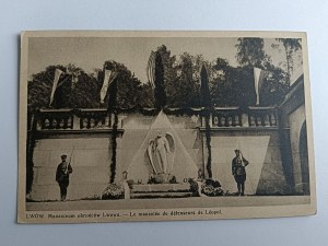 POSTCARD LVIV MAUSOLEUM OF THE DEFENDERS OF LVIV, 1939