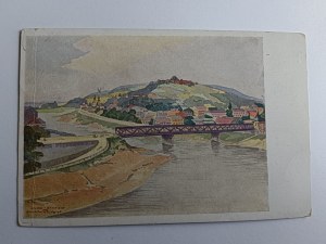 POHLEDNICE MALBA POLSKÁ RUDY, KRAKÓW, WISŁA, PŘEDVÁLEČNÁ