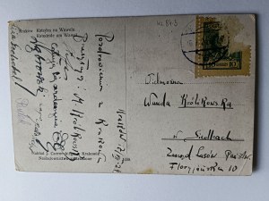 POHĽADNICA POĽSKÁ MAĽBA KRAKÓW KATEDRA NA WAWELU, PREDVOJNOVÁ