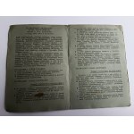 SLIB KRAKOVSKÉ MLÁDEŽE V DEN VÍTĚZSTVÍ 9. KVĚTNA 1968 V KRAKOVĚ, KRAKOV, SLOŽENÝ VE STŘEDNÍ ČÁSTI