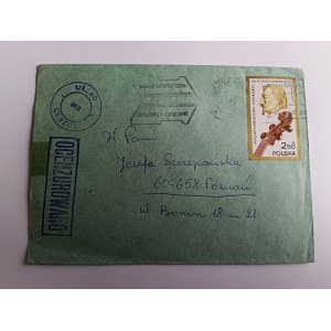 OBÁLKA PRL CENZURA STANNÉ PRÁVO POZNAŇ RAZÍTKO