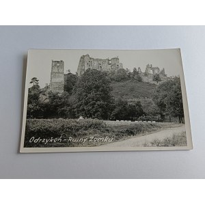 FOTO ODRZYKOŃ HRADNÍ ZŘÍCENINA, ZNÁMKA, RAZÍTKO