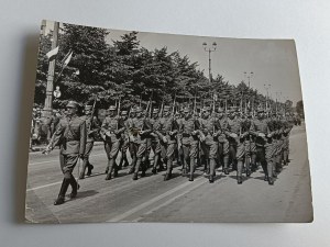POHLEDNICE PRL VARŠAVA PŘEHLÍDKA TISÍCILETÍ, PĚCHOTA