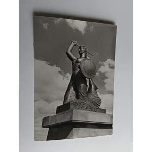 POHLEDNICE PRL WARSAW MERMAID MONUMENT