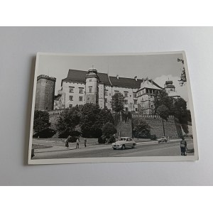 POHLEDNICE PRL KRAKÓW WAWEL, STARÁ AUTA