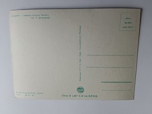 POSTCARD PRL KRAKOW ACADEMY OF MINING AND METALLURGY