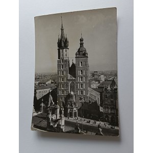 POHLEDNICE PRL KRAKÓW KOŚCIÓŁ MARIACKI