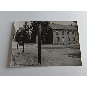 POCZTÓWKA PRL OŚWIĘCIM AUSCHWITZ, HITLEROWSKI OBÓZ ZAGŁADY SZUBIENICA