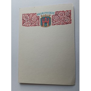 CARTE POSTALE KRAKOWSKIE VOIVODSHIP, ARMOIRIES DE KRAKOW