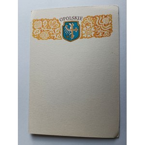 CARTE POSTALE PROVINCE D'OPOLE, ARMOIRIES D'OPOLE