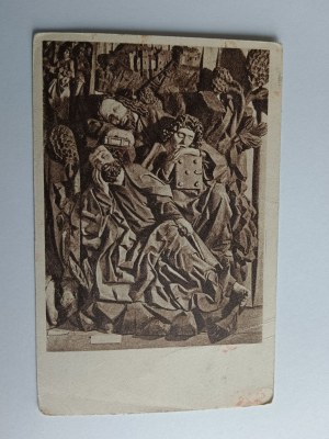 POSTCARD WARSAW NATIONAL MUSEUM GOTHIC SCULPTURE