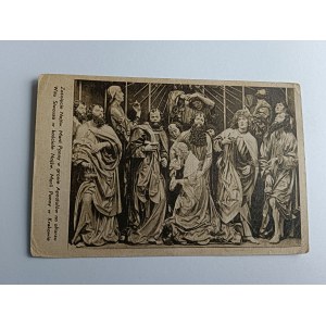 POSTCARD KRAKOW KOŚCIÓŁ NPM ALTAR WITA STWOSZA