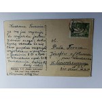 POSTKARTE KRYNICA ZDRÓJ DEPTAK NAD KRYNICZANKĄ, BRIEFMARKE