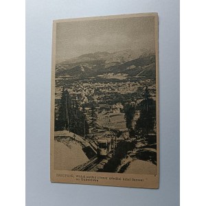 POSTCARD ZAKOPANE TATRY, CABLE CAR TO GUBAŁÓWKA, STAMP, STAMP