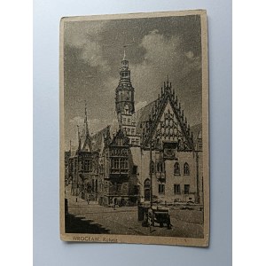 POSTCARD WROCŁAW CITY HALL
