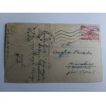 CARTE POSTALE DE NOËL MAISONS D'HIVER