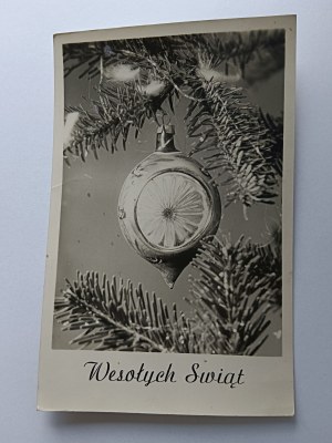 CHRISTMAS POSTCARD CHRISTMAS TREE, STAMP