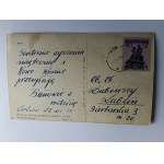 CHRISTMAS POSTCARD HIGHLANDER FOLK COSTUMES