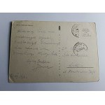 CARTE POSTALE DE NOËL HIVER, COUPLE, AIGLE