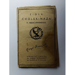 BROCHURE SUR LES HERBES DE LA CHOLÉKINASE, H. NON-MOJEWSKI