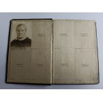 CARTE D'ASSURANCE AVEC PHOTOGRAPHIE, 1930, KRAKÓW