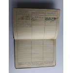 CARTE D'ASSURANCE AVEC PHOTOGRAPHIE, 1930, KRAKÓW