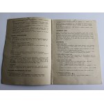 INSTRUKCJA OBSŁUGI MAGNETOFON M 2405S, UNITRA