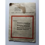 INSTRUKCJA OBSŁUGI GRAMOFON ZE WZMACNIACZEMWG 550, UNITRA FONICA