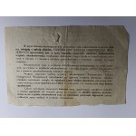 VÝZVA K PLATBĚ, POJIŠTĚNÍ, 1935