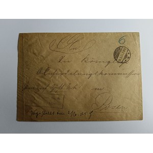 OBÁLKOVÁ ZNÁMKA SCHRODA POSEN POZNAŃ 1905