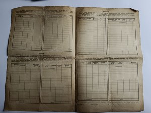KRAKOW, BLACKSMITHING, CALCULATION OF INDUSTRIAL CHARGE 1925