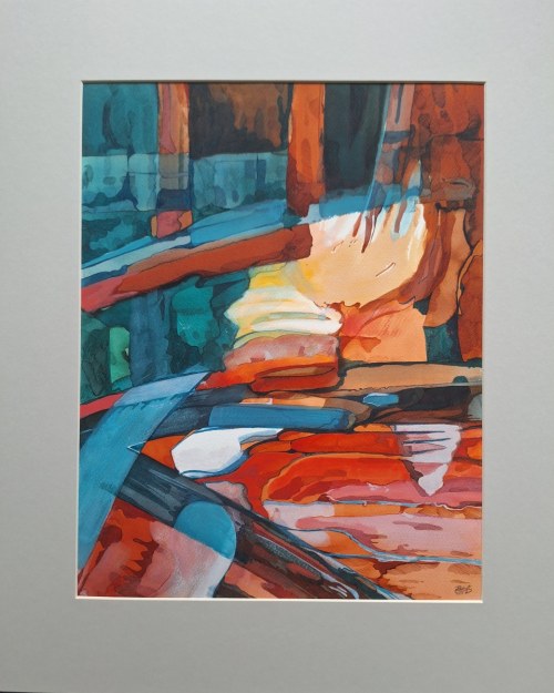 Dariusz PIEKUT (ur. 1959), Pejzażową kompozycja, 1995