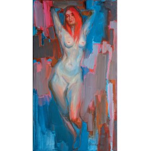 Kateryna OCHEREDKO (b. 1985), Fiery love, 2025