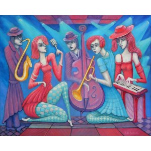 Bohdan Wincenty ŁOBODA (né en 1952), Colour Quintet, 2024