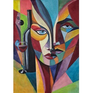 Anna STAWARZ (ur. 1976), Red wine, 2025