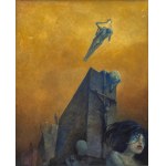 Zdzisław Beksiński (1929 - 2005), Bez tytułu, 1970