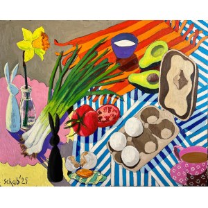 Dawid Schab (geb. 1973), Frühstück, 2025