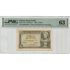 2 oro 1936 - DH -