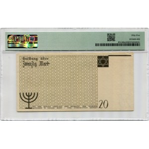 Ghetto, 20 marks 1940 - num.1 without watermark -.