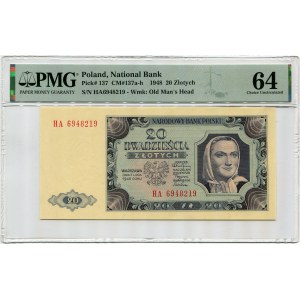 20 oro 1948 - HA -