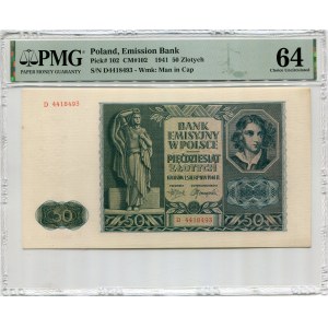 50 zloty 1941 - D -