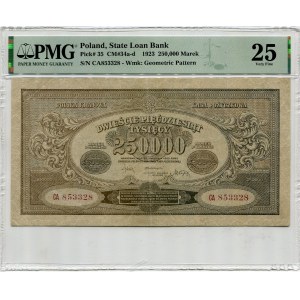 250,000 marks 1923 - CA -.