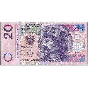 20 Gold 1994, ZA series - replacement series