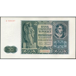 50 zloty 1941 - D -