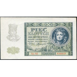 5 Gold 1941 - Ser. AE -.