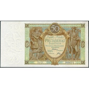 50 oro 1929 - Ser. EY. -