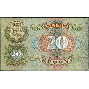 Estonsko, 20 krooni 1932