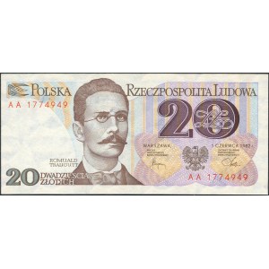 20 Oro 1982 - AA -