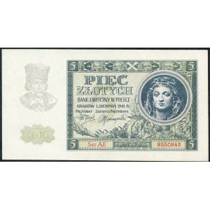 5 Gold 1941 - Ser. AE -.